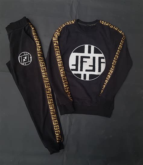 fendi tracksuit women's|fendi women's two piece.